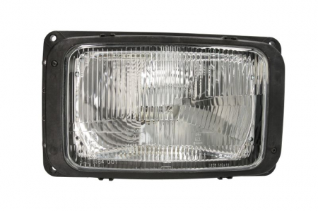 Piese Auto - Far Dreapta/Stanga (manual, fara motoras, culoare insert: argintiu) potrivit MAN E2000, F2000, L2000, M 2000 L, M 2000 M, M90 08.88-