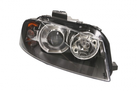Piese Auto - Far Dreapta (xenon, D2S/H7/PY21W/W5W, automat, cu motor) potrivit AUDI A3 -05.05