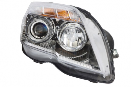 Piese Auto - Far fata Dreapta (bi-xenon, D1S/H7, electric, cu motor) potrivit MERCEDES GLK (X204) potrivit MERCEDES 06.08-05.12