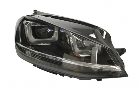 Piese Auto - Far fata Dreapta (bi-xenon, D3S/H7, electric, cu motor, culoare semnalizator: transparent) potrivit VW GOLF ALLTRACK VII, GOLF SPORTSVAN VII, GOLF VII -03.17