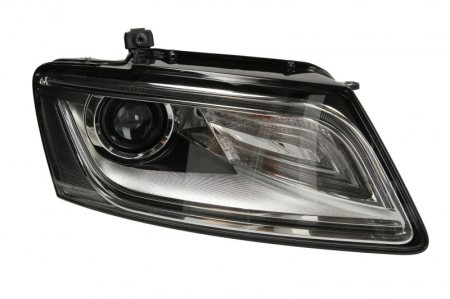 Piese Auto - Far fata Dreapta (bi-xenon, D3S/H7, electric, fara motoras, culoare semnalizator: transparent) potrivit AUDI Q5 11.08-