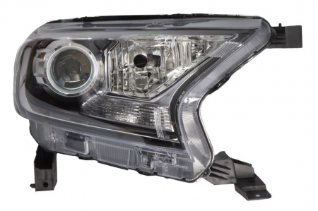 Piese Auto - Far fata Dreapta (H11/H15/PY21W/W5W, electric, fara motoras, culoare insertie: negru) potrivit FORD RANGER 03.15-10.18