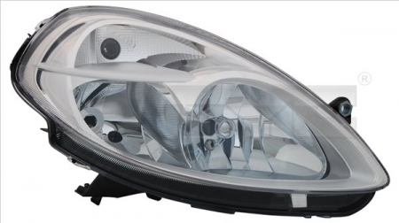 Far fata Dreapta (H3/H7, electric, cu motor, culoare insertie: cromat) potrivit LANCIA YPSILON [2]