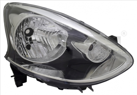 Far fata Dreapta (H4, electric, cu motor) potrivit NISSAN MICRA IV 09.13- [2]