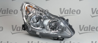 Far fata Dreapta (halogen, H1/H7/W5W, electric, cu motor, culoare insertie: cromat, culoare semnalizator: transparent) potrivit OPEL CORSA D, CORSA D/HATCHBACK -11.10 [2]