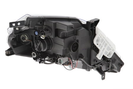 Far fata Dreapta (halogen, H4/W5W, electric, cu motor, culoare semnalizator: portocaliu) potrivit NISSAN LEAF [3]