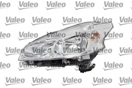 Far fata Dreapta (halogen, H7, electric, fara motoras, culoare semnalizator: transparent) potrivit PEUGEOT 208 I, 208/HATCHBACK 03.12-06.15 [2]