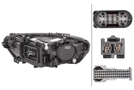 Far fata Dreapta (LED, LED) potrivit MERCEDES CLA (C118), CLA SHOOTING BRAKE (X118) [1]