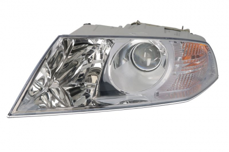 Faruri - Far fata Stanga (D1S/H1, electric, cu motor, bec) potrivit SKODA OCTAVIA II -12.08