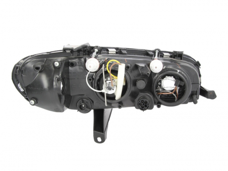 Far fata Stanga (H1/H7, electric, fara motoras, culoare insertie: cromat, culoare semnalizator: alb) potrivit OPEL OMEGA B [2]