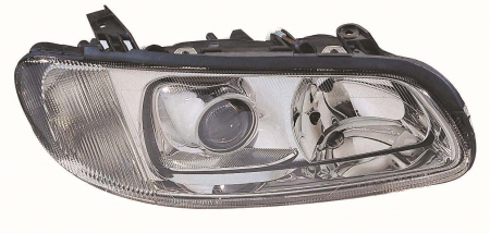 Piese Auto - Far fata Stanga (H1/H7, electric, fara motoras, culoare insertie: cromat, culoare semnalizator: alb) potrivit OPEL OMEGA B