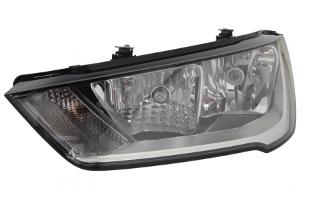 Piese Auto - Far fata Stanga (H15/H7, electric, cu motor) potrivit AUDI A1 01.15-06.18