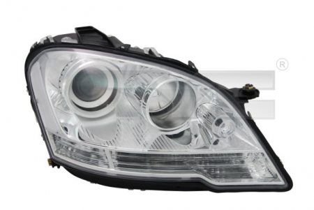 Piese Auto - Far fata Stanga (H7/H7, electric, cu motor, culoare insertie: cromat) potrivit MERCEDES M (W164)