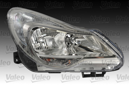 Far fata Stanga (halogen, H1/H7, electric, cu motor, culoare insertie: cromat, culoare semnalizator: transparent) potrivit OPEL CORSA D, CORSA D/HATCHBACK -12.14 [2]