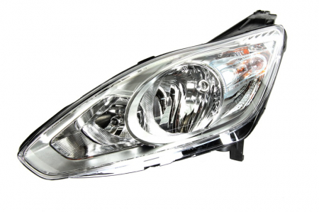 Piese Auto - Far fata Stanga (halogen, H1/H7/W5W, electric, cu motor, culoare semnalizator: transparent) potrivit FORD C-MAX II, GRAND C-MAX -03.15