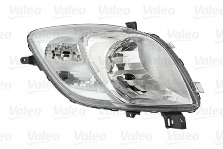 Far fata Stanga (halogen, H4, electric, cu motor, culoare semnalizator: transparent) potrivit TOYOTA YARIS -03.09 [2]