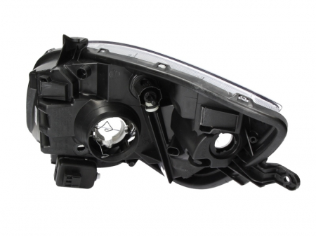 Far fata Stanga (halogen, H4, electric, cu motor, culoare semnalizator: transparent) potrivit TOYOTA YARIS -03.09 [1]