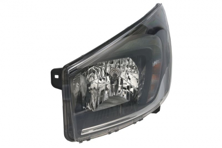 Piese Auto - Far fata Stanga (halogen, H4/LED/PY21W, electric, cu motor, bec) potrivit OPEL VIVARO B