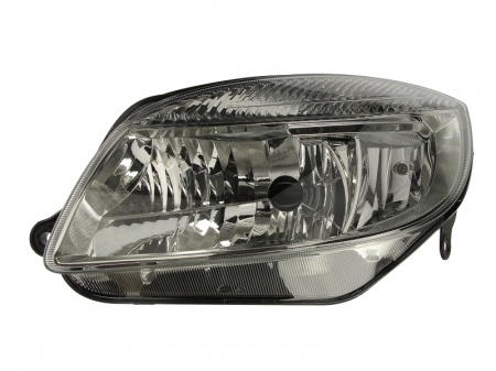 Piese Auto - Far fata Stanga (halogen, H4/PY21W/W5W, electric, cu motor) potrivit SKODA FABIA II, ROOMSTER, ROOMSTER PRAKTIK 03.06-12.10