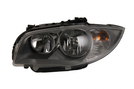 Piese Auto - Far fata Stanga (halogen, H7, electric, cu motor, culoare semnalizator: transparent) potrivit BMW 1 (E87) 11.03-03.07