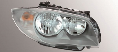Far fata Stanga (halogen, H7, electric, cu motor, culoare semnalizator: transparent) potrivit BMW 1 (E87) 11.03-03.07 [2]