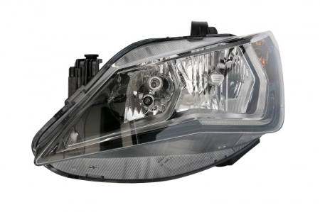 Piese Auto - Far fata Stanga (halogen, H7/W5W, electric, cu motor) potrivit SEAT IBIZA IV, IBIZA IV SC, IBIZA IV ST 05.15-