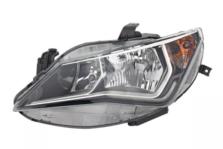 Far fata Stanga (halogen, H7/W5W, electric, cu motor) potrivit SEAT IBIZA IV, IBIZA IV SC, IBIZA IV ST 05.15- [2]
