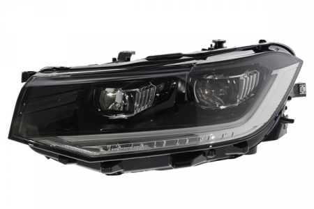 Far fata Stanga (LED, electric, cu motor, culoare insertie: negru, culoare semnalizator: portocaliu) potrivit VW T-CROSS 11.18- [2]