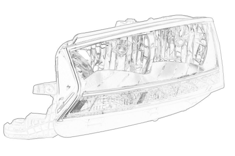 Faruri - Far fata Stanga potrivit SKODA FABIA III