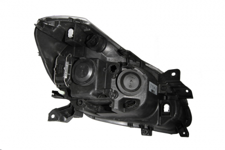 Far stanga (2*H7/H1, reglaj electric, (fara motor, cu iluminare in viraje) RENAULT CLIO 2008-2009 [1]