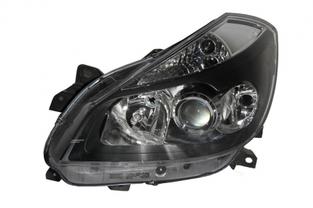Piese Auto - Far stanga (2*H7/H1, reglaj electric, (fara motor, cu iluminare in viraje) RENAULT CLIO 2008-2009