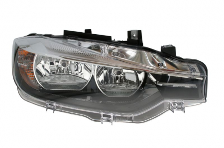 Piese Auto - Far stanga (2*H7, reglaj electric, cu motoras, cu lumini de zi) BMW Seria 3 2011-2015
