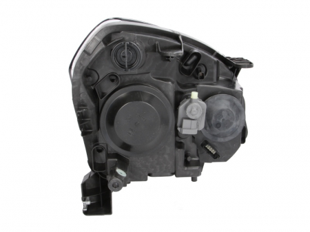Far stanga (2*H7, reglaj electric, cu motoras, fundal cromat) NISSAN QASHQAI 2007-2010 [1]
