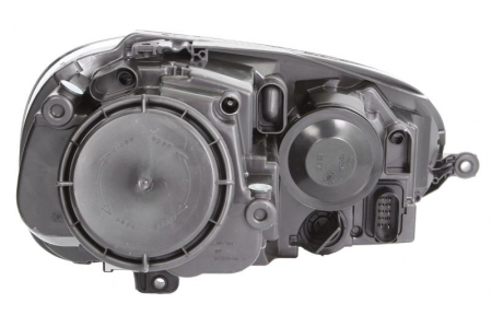 Far stanga (2*H7, reglaj electric, cu motoras, fundal negru/argintiu) VW GOLF, JETTA 2003-2010 [1]