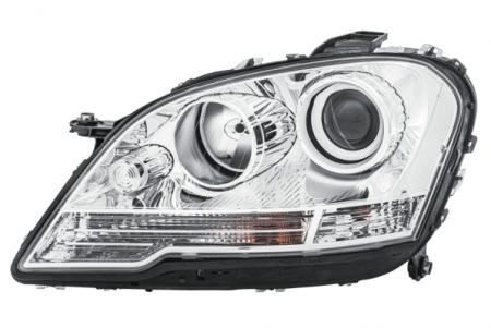 Piese Auto - Far stanga (2*H7, reglaj electric, cu motoras) MERCEDES Clasa M 2008-2011