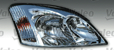 Piese Auto - Far stanga (2*H7, reglaj electric, cu motoras) TOYOTA COROLLA, HATCHBACK 2002-2004