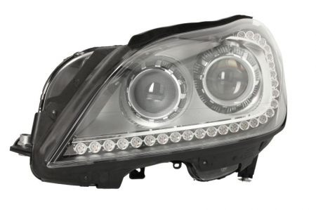 Piese Auto - Far Stanga (bi-xenon, D1S, automat, cu motor, culoare semnalizator: portocaliu) potrivit MERCEDES CLS (C218), CLS SHOOTING BRAKE (X218) -09.14