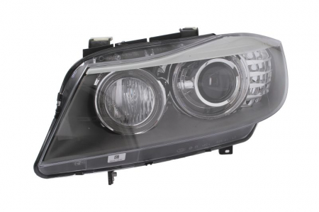 Piese Auto - Far Stanga (bi-xenon, D1S/H3/H8, automat, cu motor, culoare semnalizator: portocaliu) potrivit BMW 3 (E90), 3 (E91) 08.08-05.12