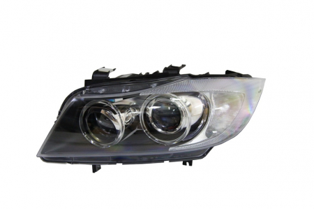 Piese Auto - Far Stanga (bi-xenon, D1S/H7/PY21W, automat, cu motor, culoare semnalizator: portocaliu) potrivit BMW 3 (E90), 3 (E91) 12.04-05.12
