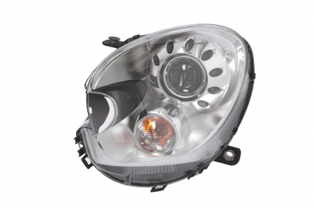 Piese Auto - Far Stanga (bi-xenon, D1S/PY21W, electric, fara motoras, culoare insert: cromat, culoare semnalizator: alb) potrivit MINI COUNTRYMAN (R60), PACEMAN (R61)