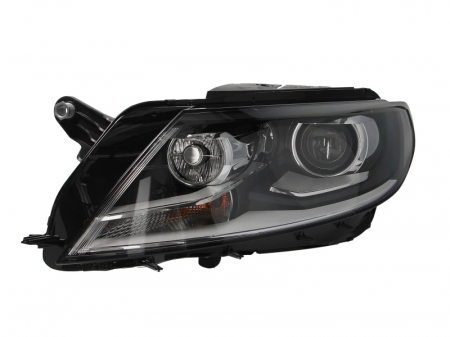 Piese Auto - Far Stanga (bi-xenon, D3S/H7, automat, fara motoras, culoare insert: negru, culoare semnalizator: portocaliu) potrivit VW CC B7 -12.16