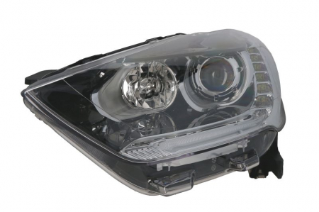 Faruri - Far Stanga D1S/H1/LED, electric, cu iluminare curba; rama neagra potrivit CITROEN DS5 potrivit CITROEN 11.11-