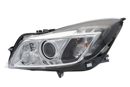 Piese Auto - Far stanga (D1S/H11, fundal negru/insertii crom) OPEL INSIGNIA A, INSIGNIA A COUNTRY