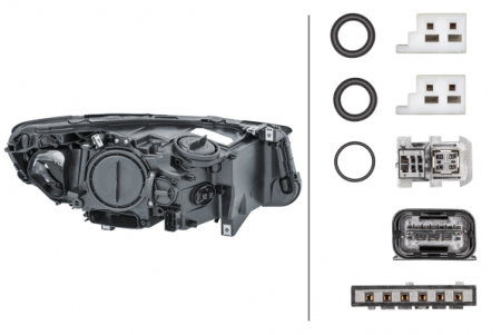 Far stanga D1S/H7/LED, electric, cu motoras, bixenon, cu lumini curbe BMW Seria 5 GRAN TURISMO F07 [1]