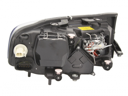 Far stanga (D2S/H3, electric, cu motoras, fundal cromat) SKODA SUPERB 2001-2008 [1]