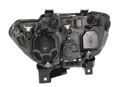 Far stanga (D2S/H7, reglaj electric, cu motoras, bixenon, fundal negru, fundal transparent) BMW Seria 7 (E65, E66, E67) dupa 2001 [1]