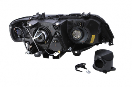 Piese Auto - Far Stanga (D2S/HB3, electric, cu motor) potrivit BMW X5 (E53)