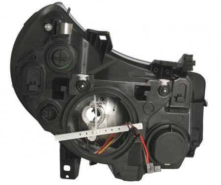 Piese Auto - Far Stanga (H1/H7, electric, cu motor) potrivit CITROEN JUMPER; FIAT DUCATO; PEUGEOT BOXER -12.10