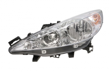 Piese Auto - Far stanga H1/H7, electric, cu motoras PEUGEOT 207 intre 2006-2012