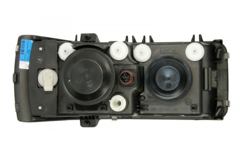 Far stanga (H1/H7/P21W/W5W, reglaj manual, insertii crom, Semnalizator portocaliu) DAF 75 CF, CF 65, CF 75, CF 85, LF 45, LF 55, XF 105, XF 95 dupa 2001 [1]